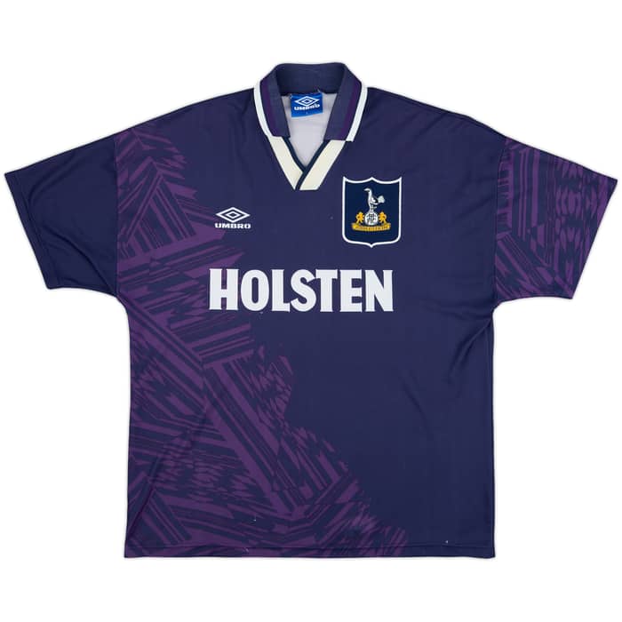 1994-95 Tottenham Away Shirt Sheringham #10 - 9/10 - (L)