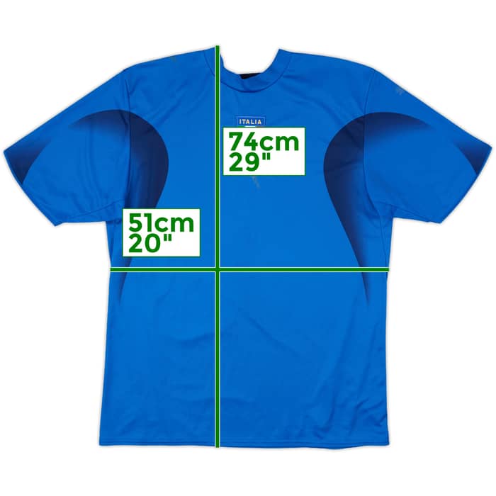 2006 Italy Home Shirt - 4/10 - (M)