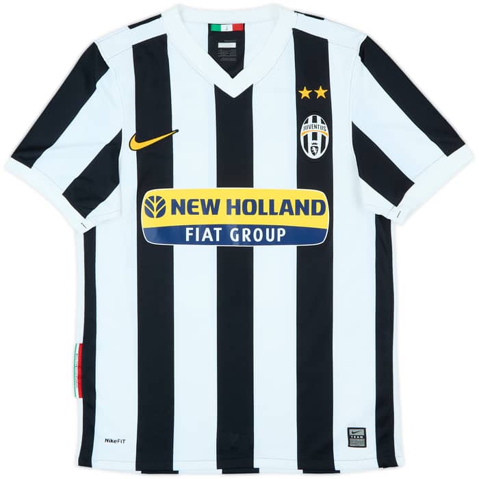 2009-10 Juventus Home Shirt Del Piero #10 - 8/10 - (S)