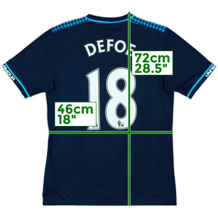 2013-14 Tottenham Third Shirt Defoe #18 - 6/10 - (M)