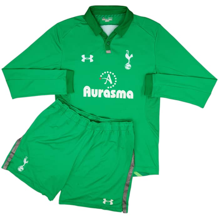 2012-13 Tottenham GK Shirt & Shorts - 7/10 - (M)