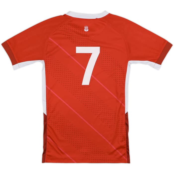 2018-19 Gibraltar Home Shirt #7 - 9/10 - (XS)