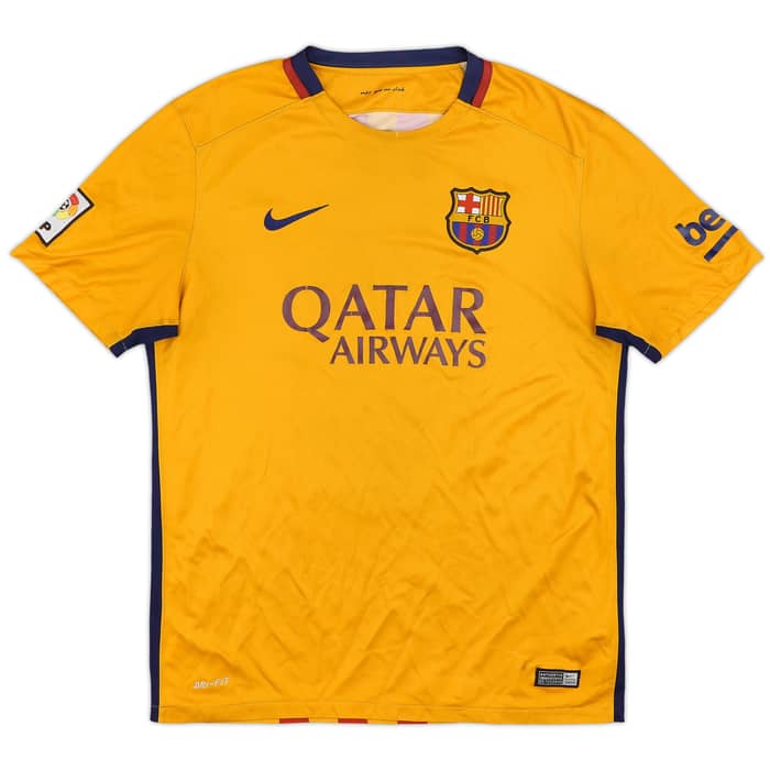 2015-16 Barcelona Away Shirt - 4/10 - (L)