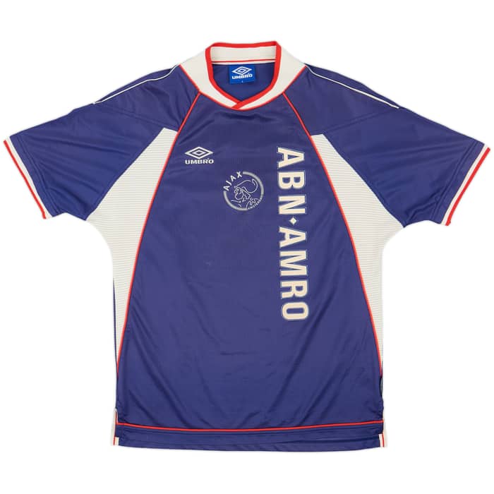 1999-00 Ajax Away Shirt Van Der Vaart #43 - 7/10 - (L)