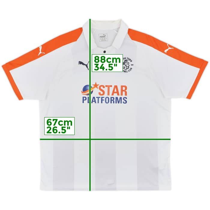 2018-19 Luton Town Away Shirt - 9/10 - (XXL)