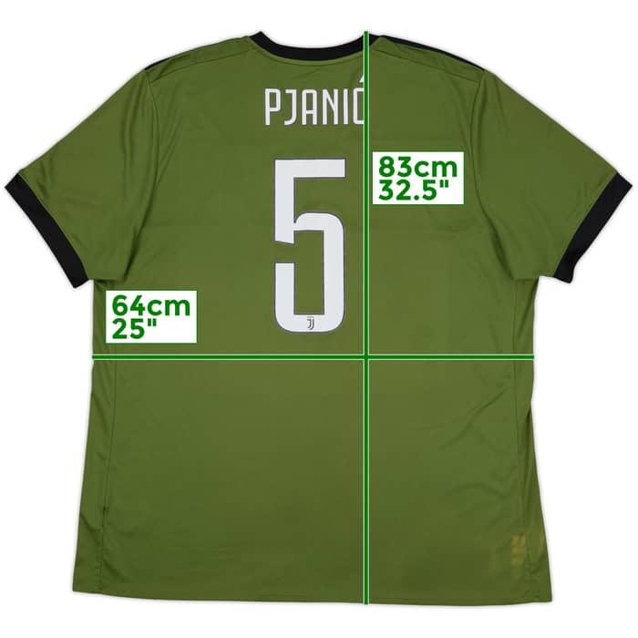 2017-18 Juventus Third Shirt Pjanic #5 - 6/10 - (XXL)