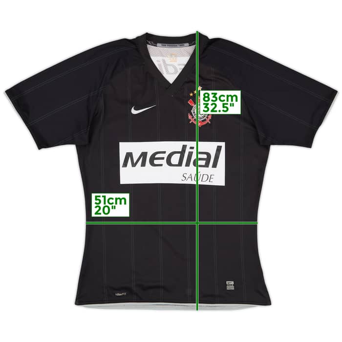 2008 Corinthians Away Shirt - 8/10 - (XL)