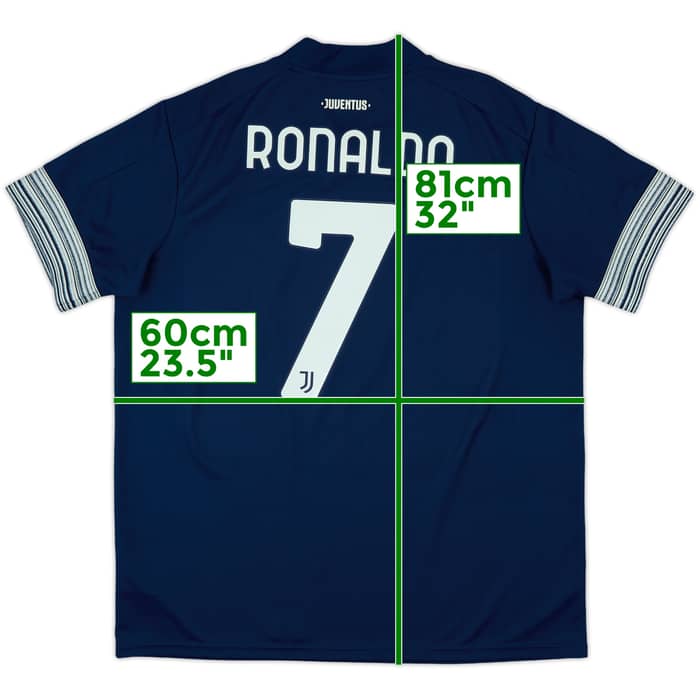 2020-21 Juventus Away Shirt Ronaldo #7 - 8/10 - (XL)