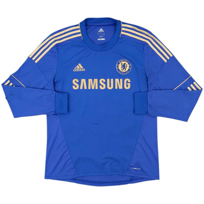 2012-13 Chelsea Home L/S Shirt Hazard #17 - 7/10 - (L)