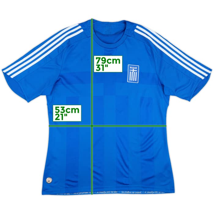 2008-09 Greece Home Shirt - 8/10 - (L)