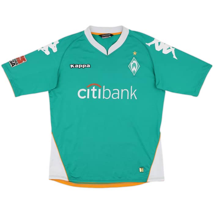2007-08 Werder Bremen Home Shirt Focke #10 - 5/10 - (XL)