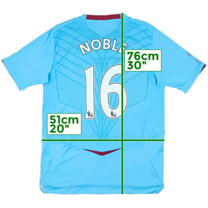2008-09 West Ham Away Shirt Noble #16 - 8/10 - (M)