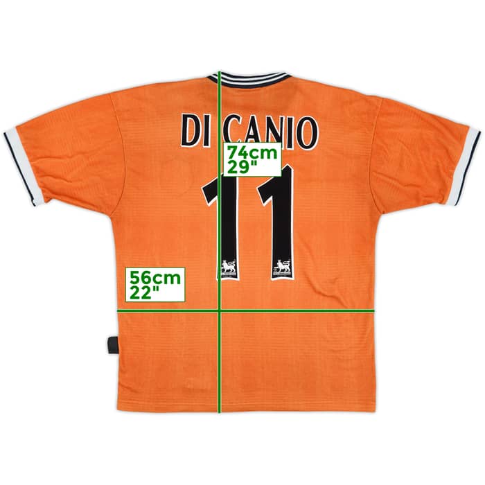1996-98 Sheffield Wednesday Away Shirt Di Canio #11 - 6/10 - (M)