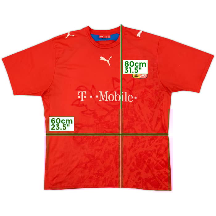 2006-08 Czech Republic Basic Home Shirt - 5/10 - (XL)