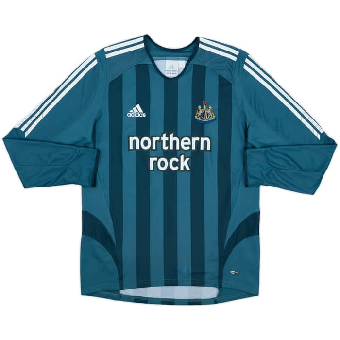 2005-06 Newcastle Away L/S Shirt Shearer #9 - 9/10 - (M)
