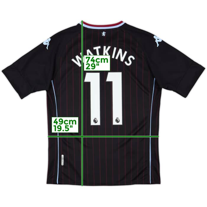 2020-21 Aston Villa Away Shirt Watkins #11 - 8/10 - (M)