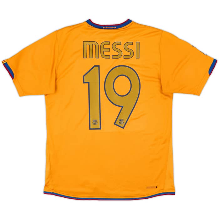 2006-08 Barcelona Away Shirt Messi #19 - 7/10 - (M)