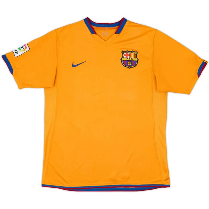 2006-08 Barcelona Away Shirt Messi #19 - 7/10 - (M)