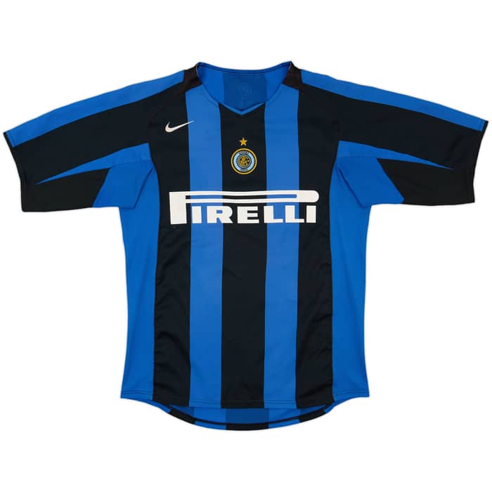 2004-05 Inter Milan Home Shirt Adriano #10 - 6/10 - (M)