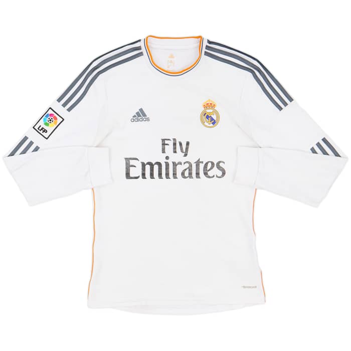 2013-14 Real Madrid Home L/S Shirt Ronaldo #7 - 6/10 - (S)