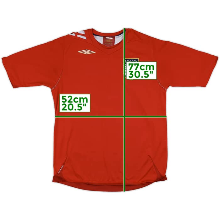 2006-08 England Away Shirt - 5/10 - (L)