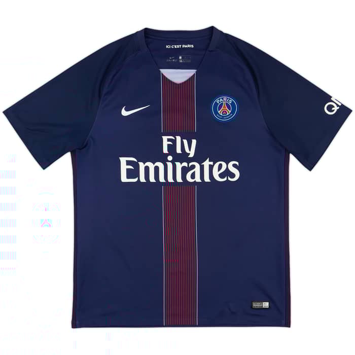 2016-17 Paris Saint-Germain Home Shirt Di Maria #11 - 8/10 - (L)