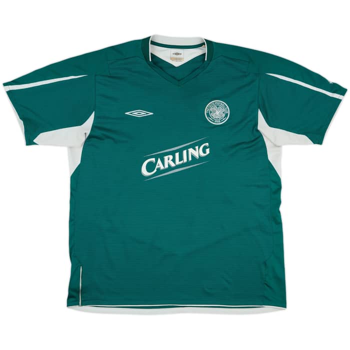 2004-05 Celtic Away Shirt Juninho #7 - 6/10 - (XL)