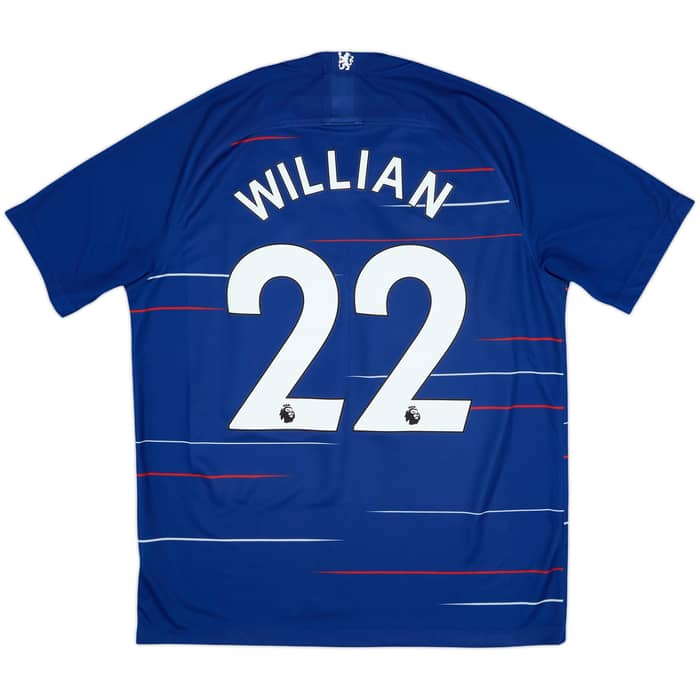 2018-19 Chelsea Home Shirt Willian #22 - 8/10 - (L)