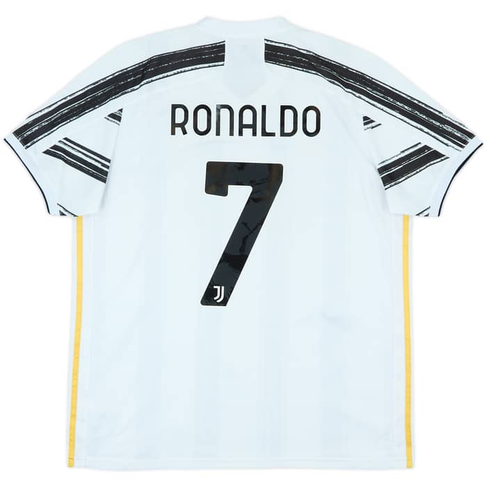 2020-21 Juventus Home Shirt Ronaldo #7 - 9/10 - (XL)