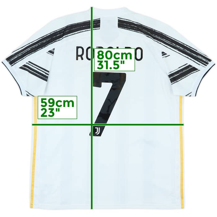 2020-21 Juventus Home Shirt Ronaldo #7 - 9/10 - (XL)