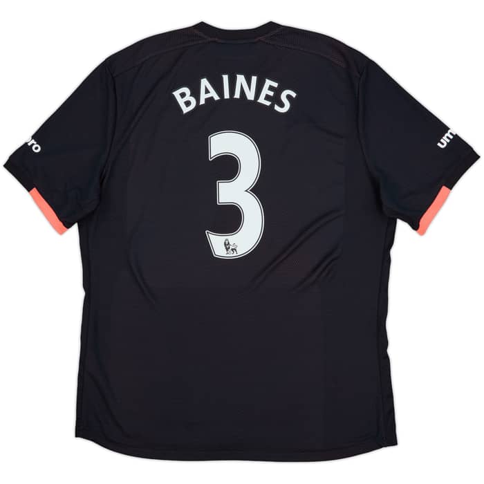 2016-17 Everton Away Shirt Baines #3 - 10/10 - (XL)