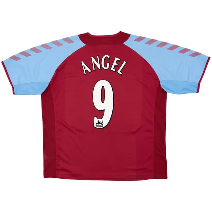 2004-05 Aston Villa Home Shirt Angel #9 - 6/10 - (3XL)