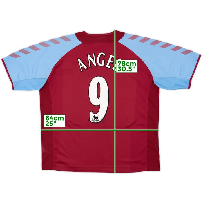 2004-05 Aston Villa Home Shirt Angel #9 - 6/10 - (3XL)