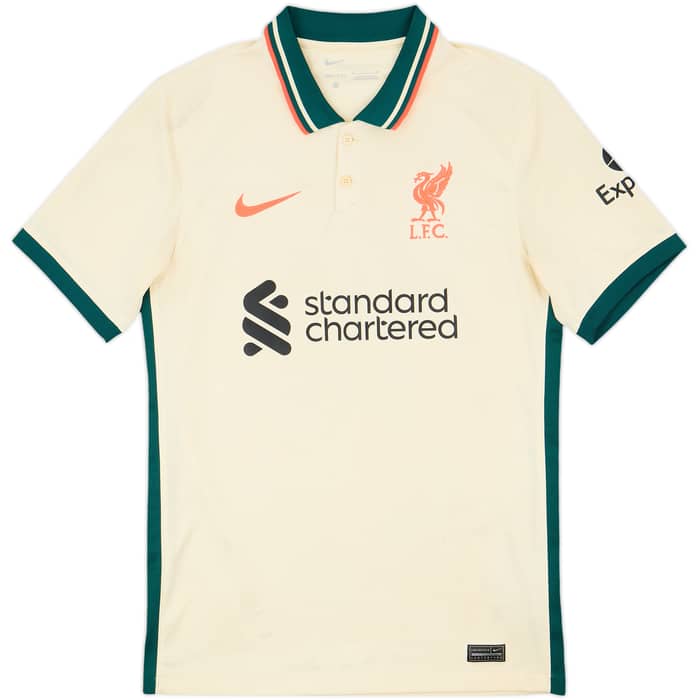 2021-22 Liverpool Away Shirt M.Salah #11 - 7/10 - (S)