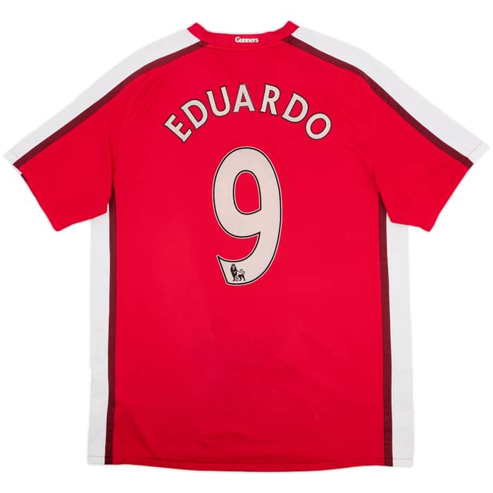 2008-10 Arsenal Home Shirt Eduardo #9 - 6/10 - (XL)