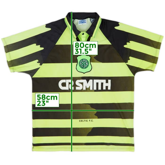 1996-97 Celtic Away Shirt - 6/10 - (XL)