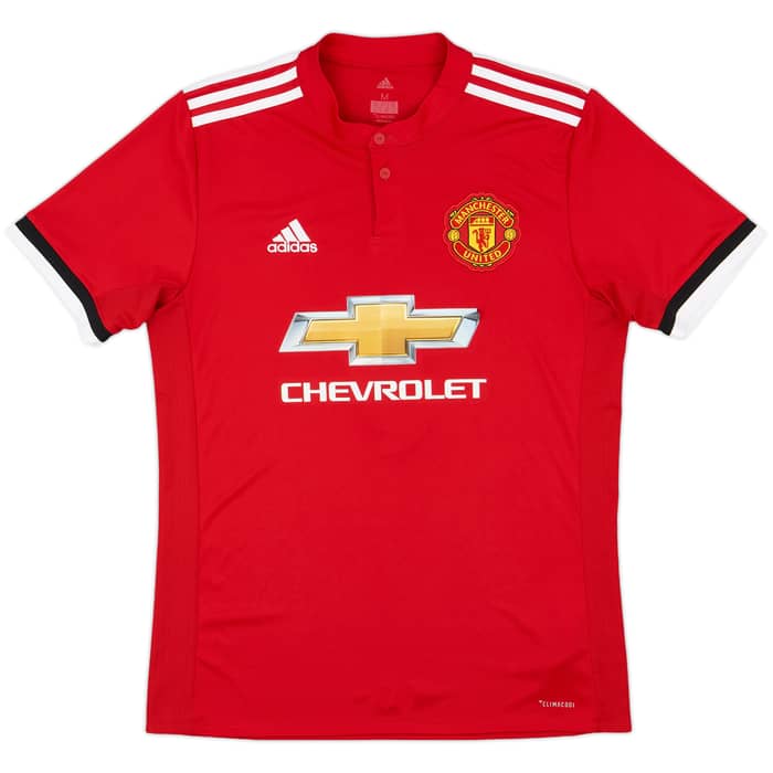 2017-18 Manchester United Home Shirt Lukaku #9 - 7/10 - (M)