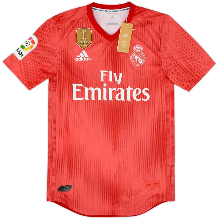 2018-19 Real Madrid Authentic Third Shirt (S)