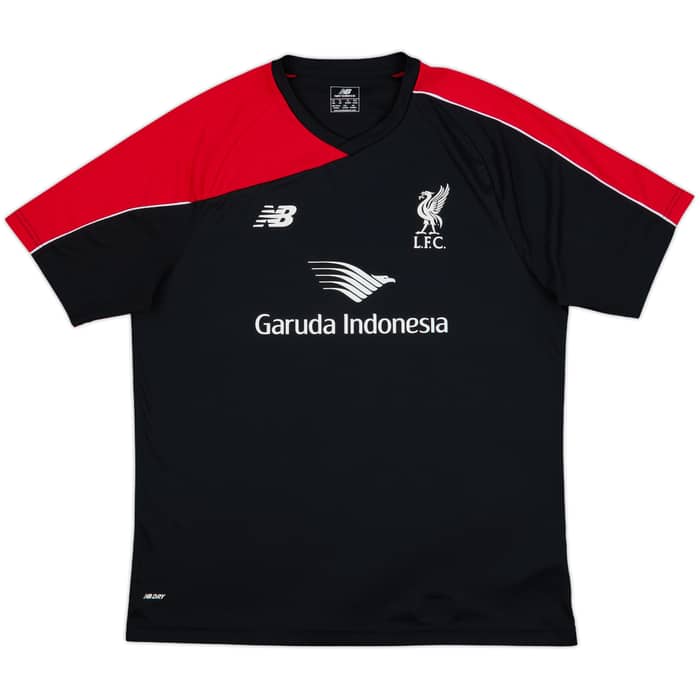 2015-16 Liverpool New Balance Training Shirt - 7/10 - (XL)