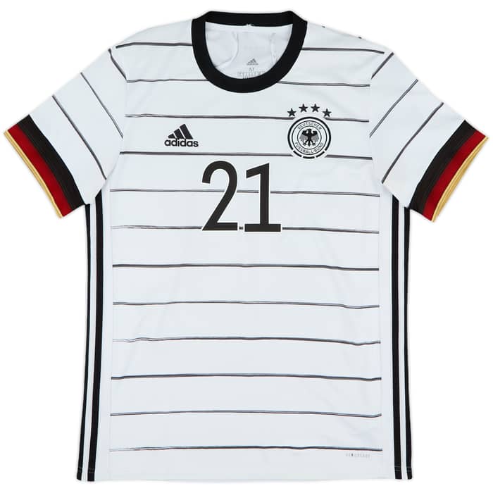 2020-21 Germany Home Shirt Gundogan #21 - 8/10 - (M)