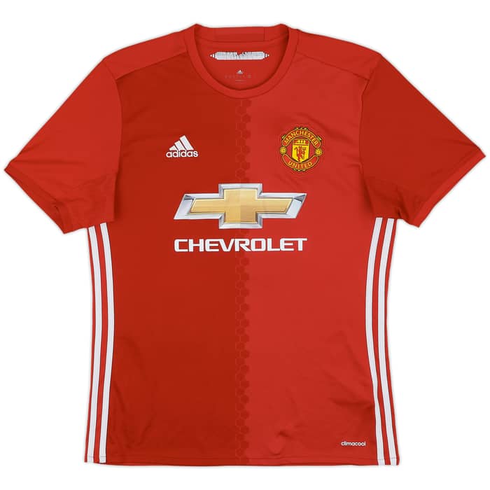 2016-17 Manchester United Home Shirt Ibrahimovic #9 - 6/10 - (M)