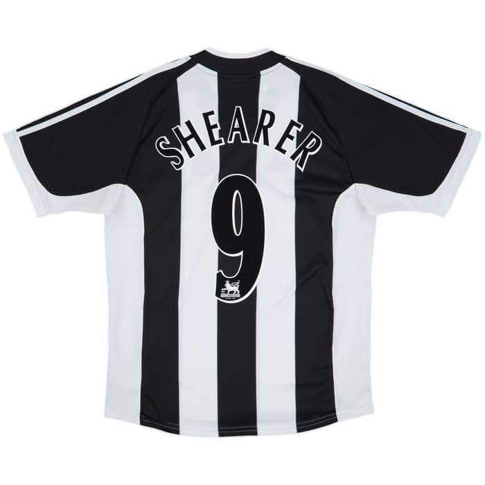2001-03 Newcastle Home Shirt Shearer #9 - 8/10 - (M)