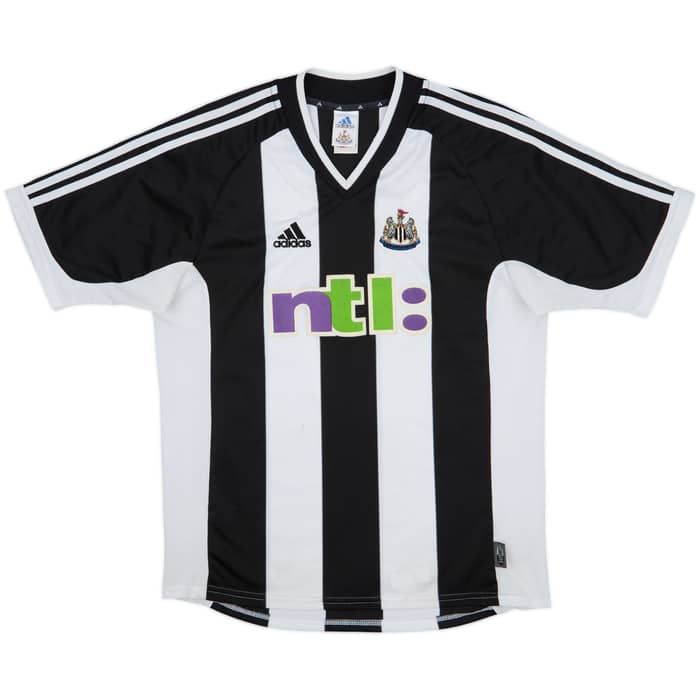 2001-03 Newcastle Home Shirt Shearer #9 - 8/10 - (M)