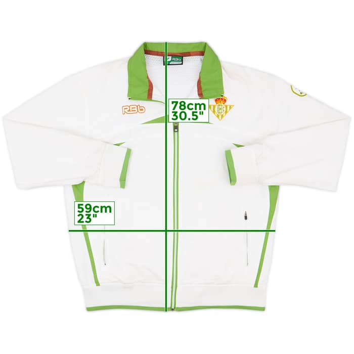 2009-2010 Real Betis RBB Track Jacket - 7/10 - (XL)