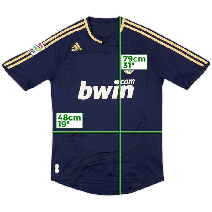 2007-08 Real Madrid Away Shirt - 8/10 - (S)