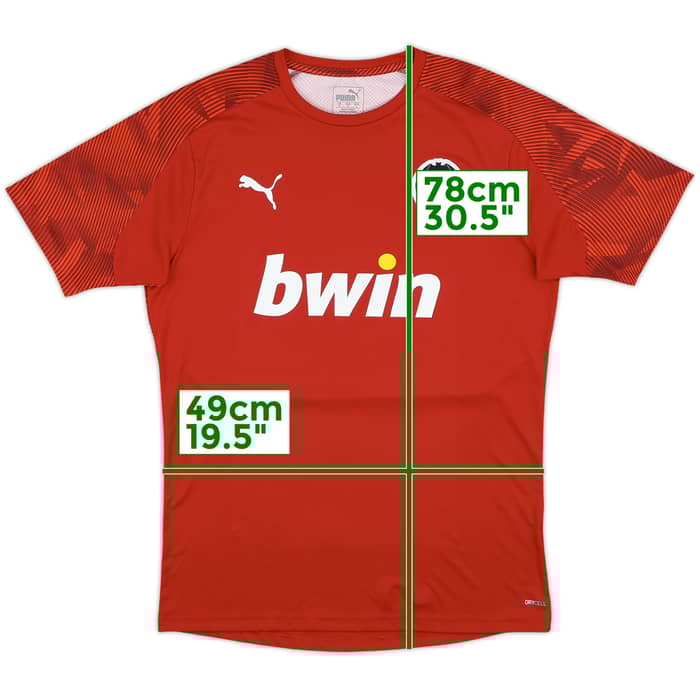 2019-20 Valencia Puma Training Shirt - 10/10 - (L)