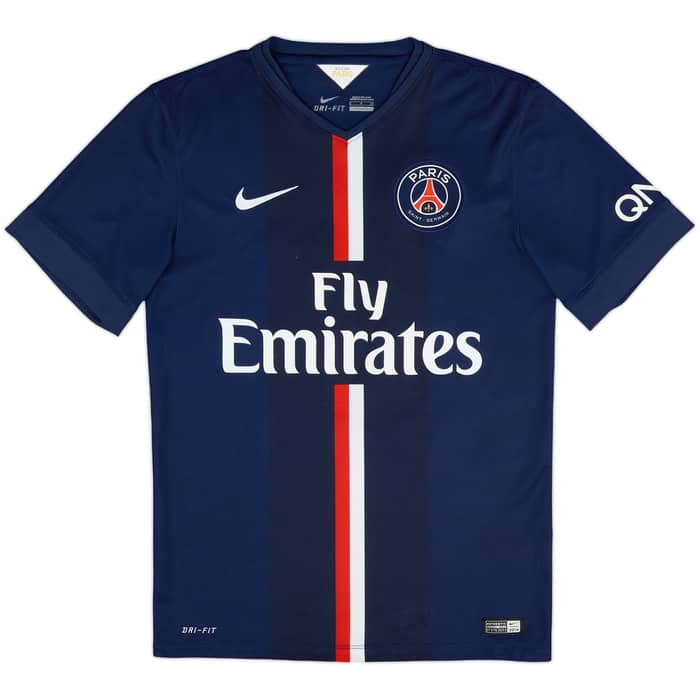 2014-15 Paris Saint-Germain Home Shirt Ibrahimovic #10 - 5/10 - (S)