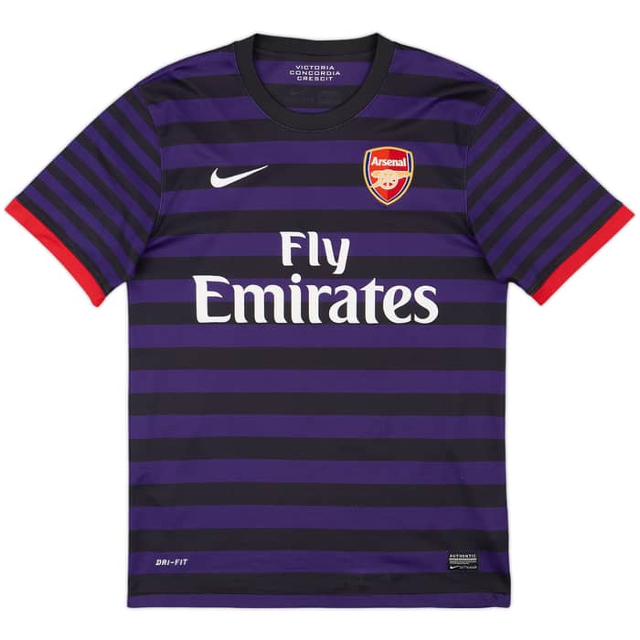2012-13 Arsenal Away Shirt Arteta #8 - 6/10 - (S)