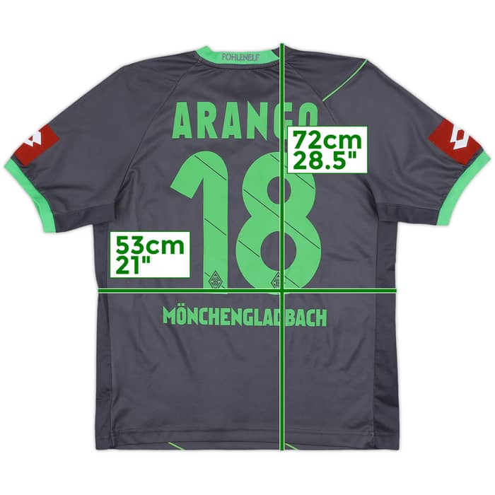 2012-13 Borussia Monchengladbach Away Shirt Arango #18 - 6/10 - (S)