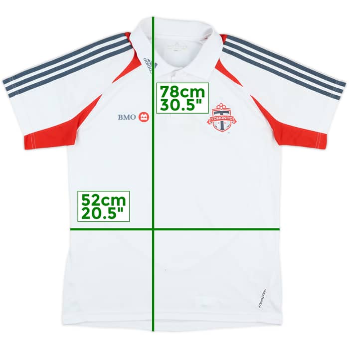 2011-12 Toronto FC adidas Polo Shirt - 6/10 - (M/L)